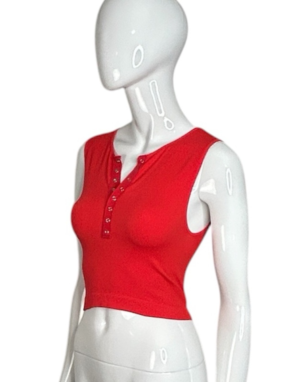 Free People Intimately Tank XS/Small Snap Made in USA